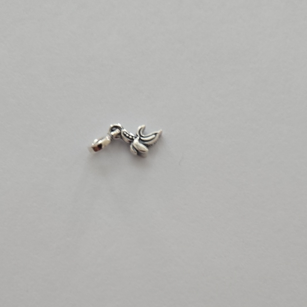 Silver Angel Wing Charm